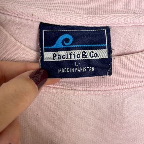 𝅺VINTAGE Pacific & Co. Ogunquit embroidered sweatshirt - Picture 7 of 10